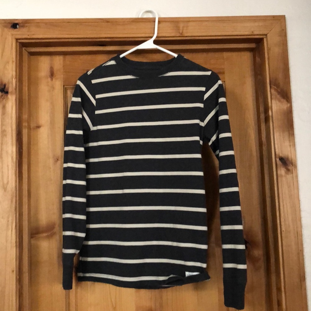 Striped sweatshirt (Saturday’s brand)